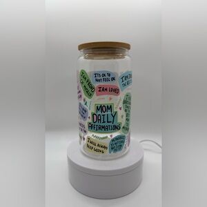 Mom Daily Affirmations Cup, Mom Cup, Gift for Mom, Gift for Mother’s Day